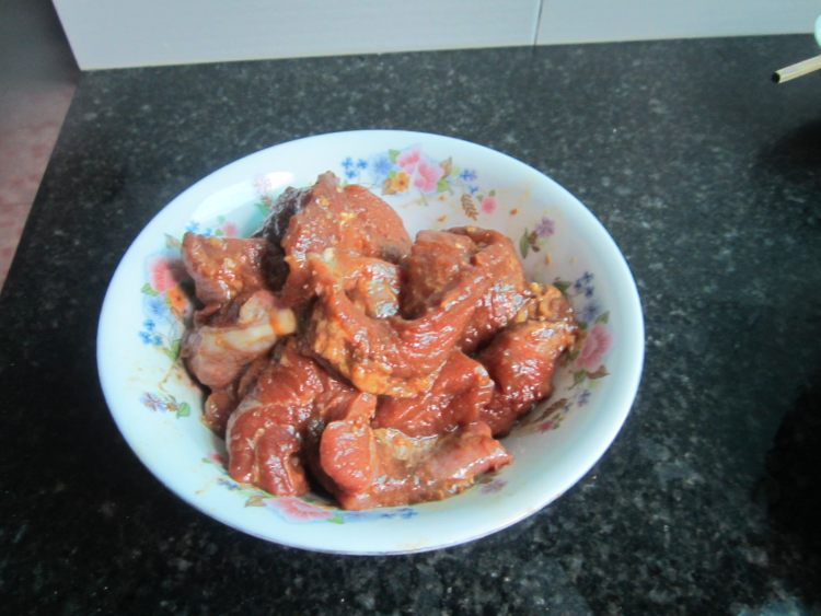 风干叉烧肉步骤3