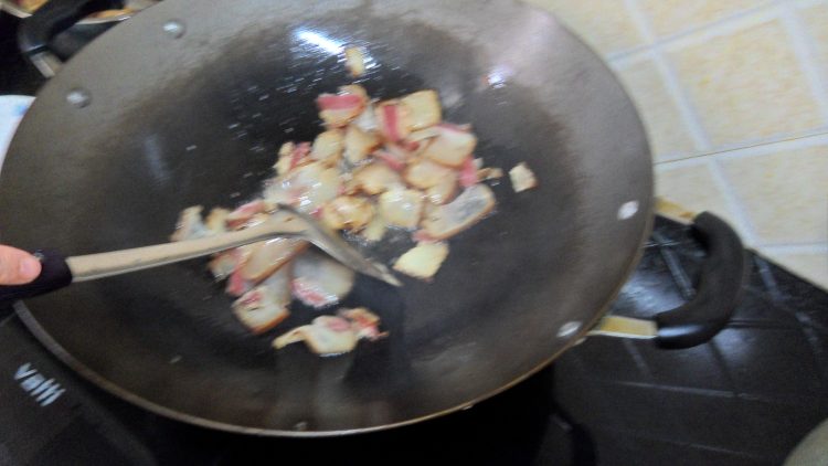 腊炒干豆角步骤9