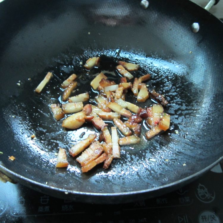 腊肉豆腐丝步骤5