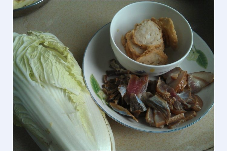 肉香娃娃菜步骤1
