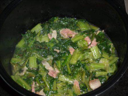 莴笋叶菜饭步骤10