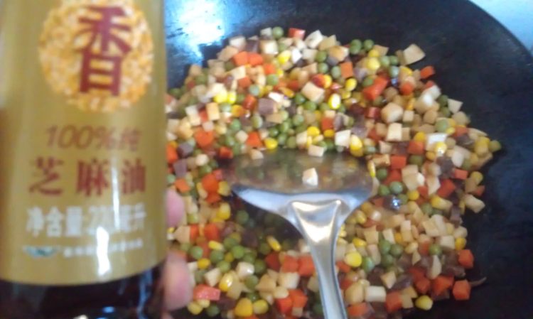 什锦炒腊肉步骤13