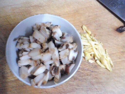 腊肉香芋糕步骤3