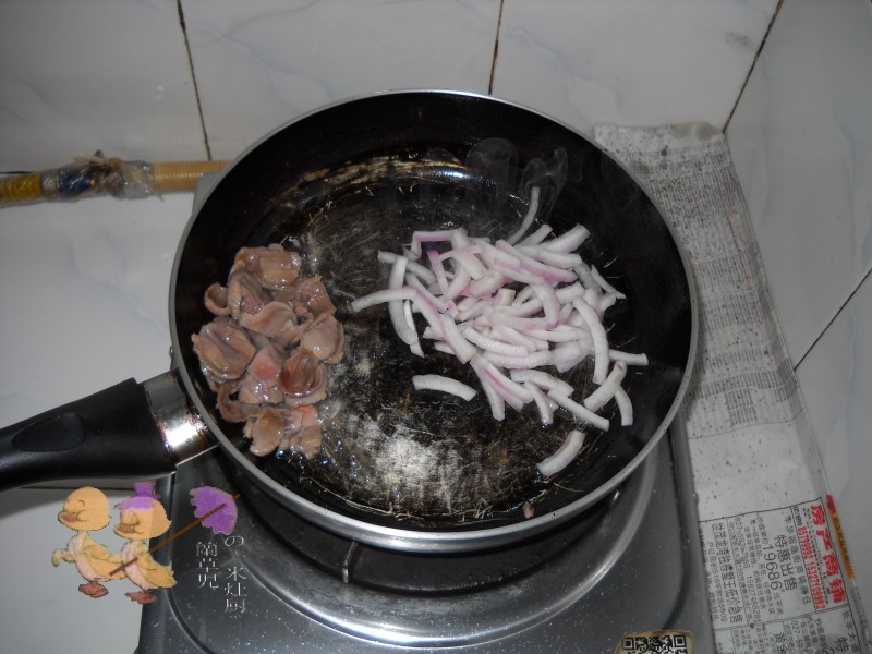 火腿白菜炒花干步骤5