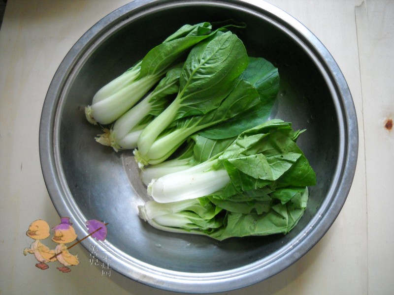 火腿白菜炒花干步骤1