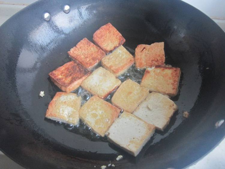 浇汁豆腐步骤5