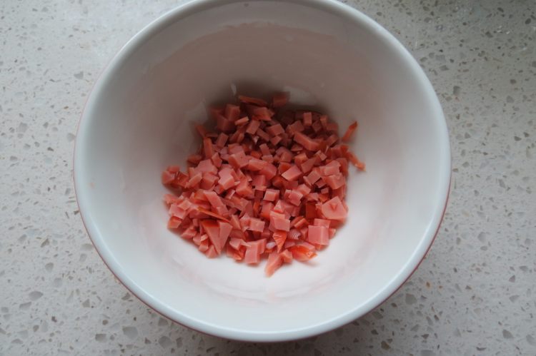 玉米粒火腿小煎饼步骤3
