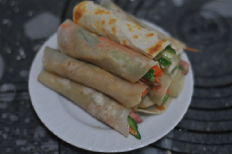 超绵软蔬菜卷饼步骤14