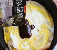 黑椒火腿手抓饼步骤9