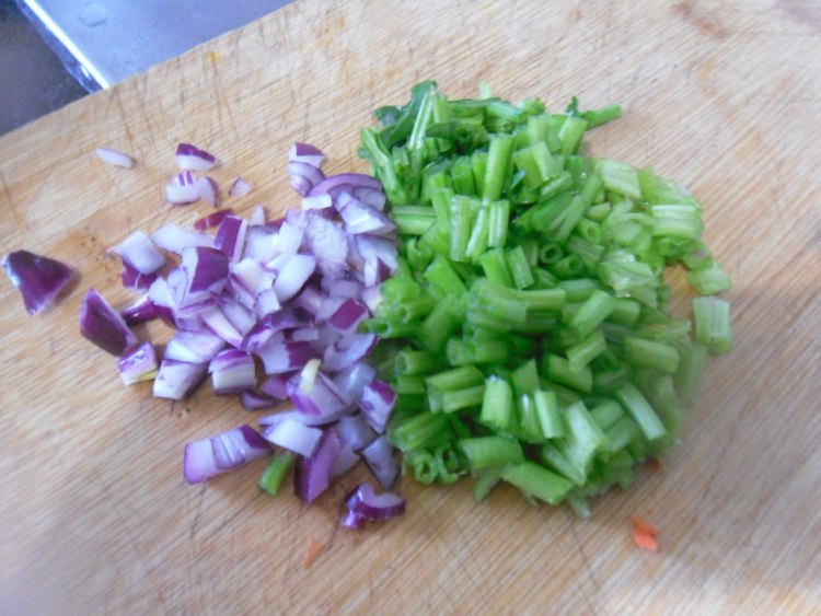 火腿香菇蛋炒饭步骤3