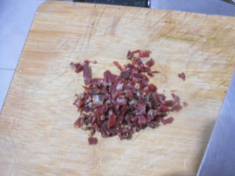 菠菜火腿热汤面步骤2