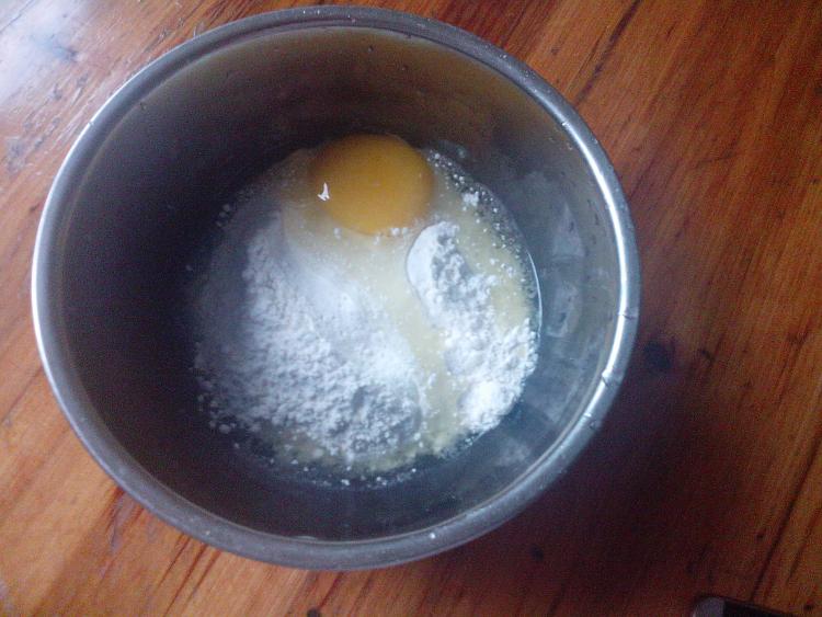 青椒火腿鸡蛋饼步骤3
