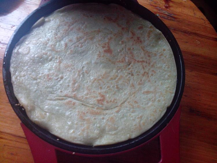 青椒火腿鸡蛋饼步骤9
