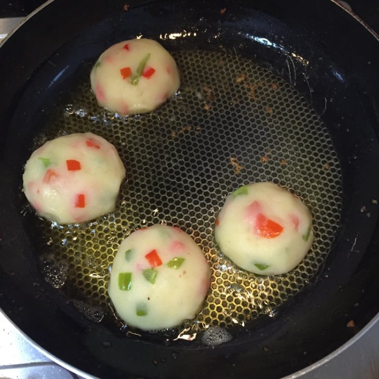 什锦土豆饼#新鲜从这步骤9