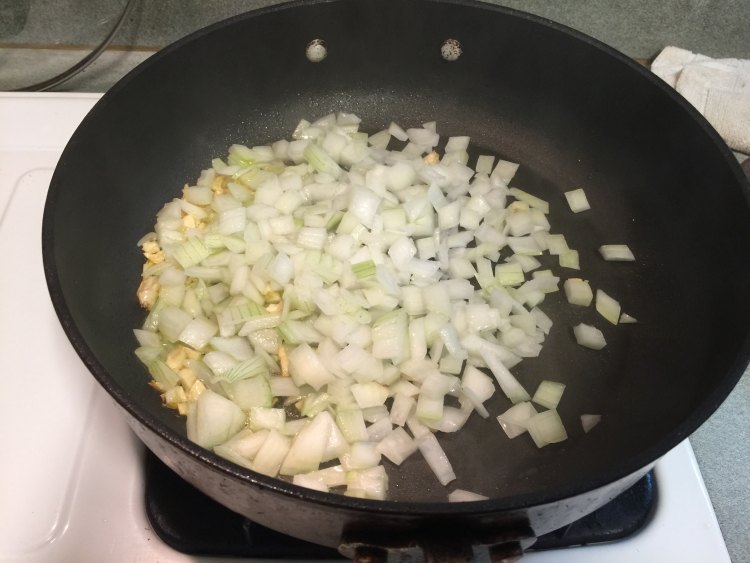 洋葱火腿炒饭步骤3