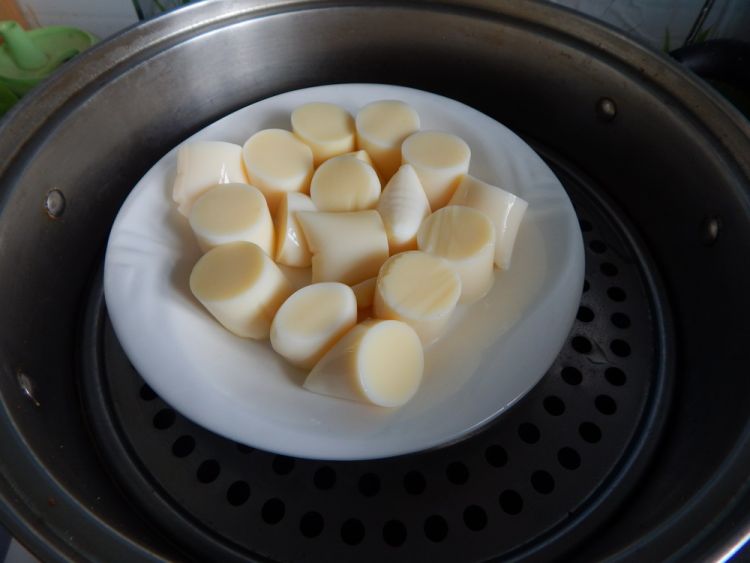 火腿浇汁日本豆腐步骤4