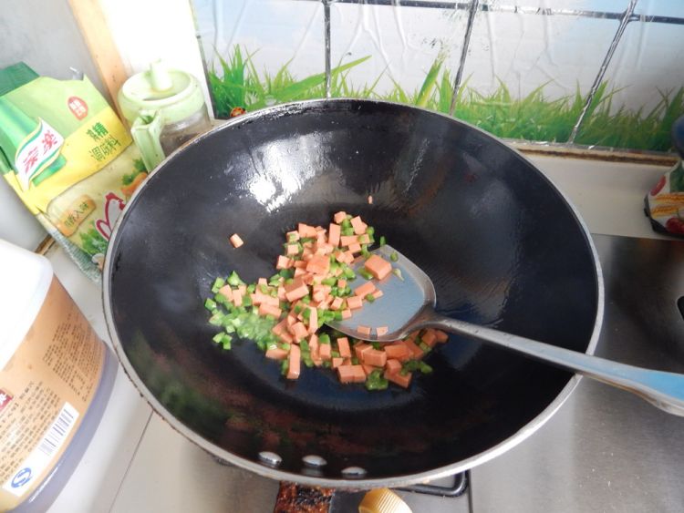 火腿浇汁日本豆腐步骤8