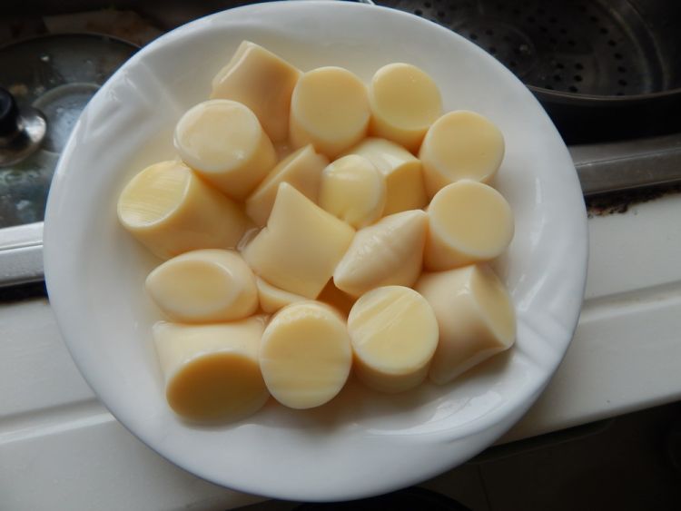 火腿浇汁日本豆腐步骤5