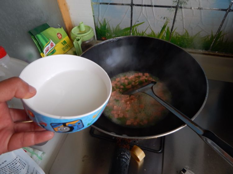 火腿浇汁日本豆腐步骤12