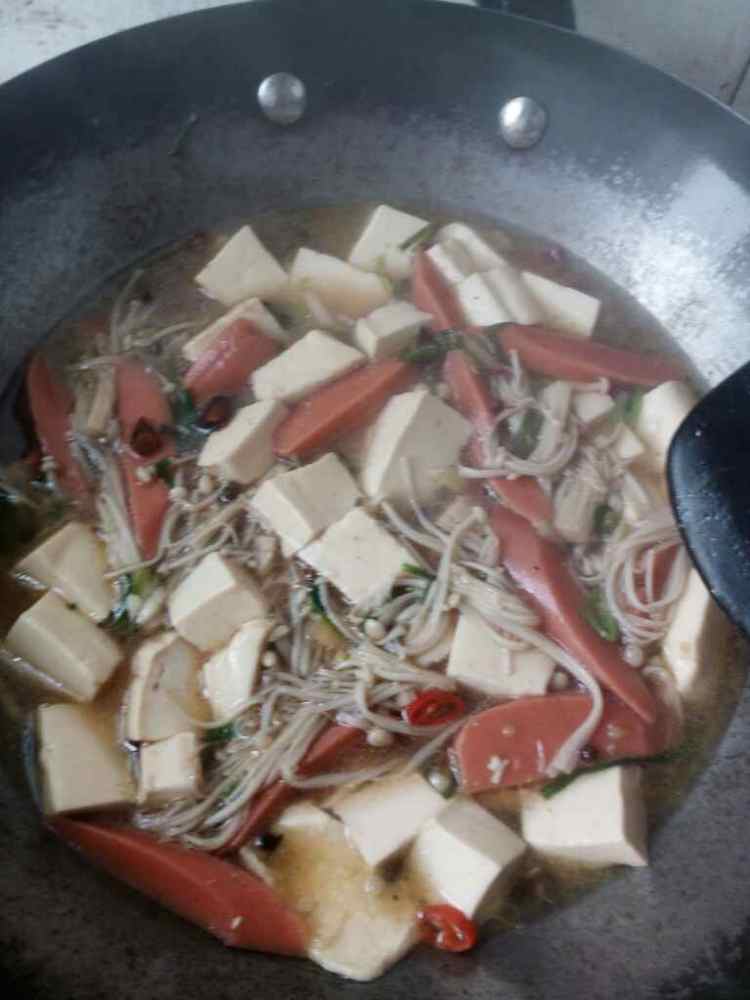 水煮豆腐步骤7