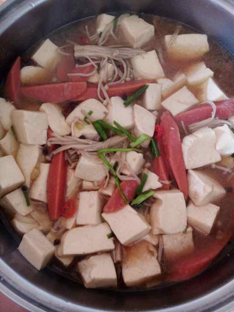 水煮豆腐步骤8