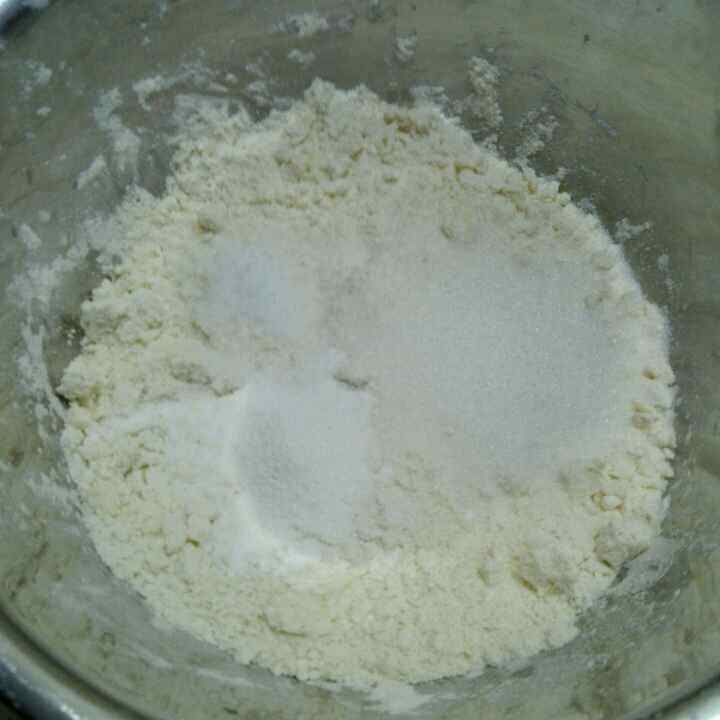 咸口香葱火腿司康步骤3