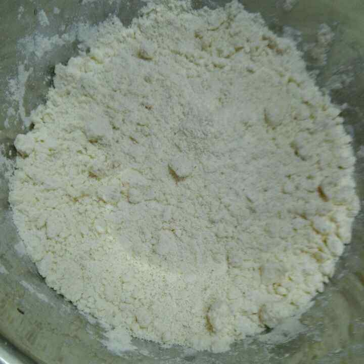 咸口香葱火腿司康步骤2