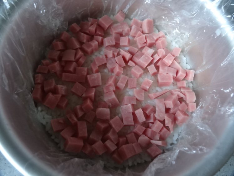 米饭生日蛋糕步骤10