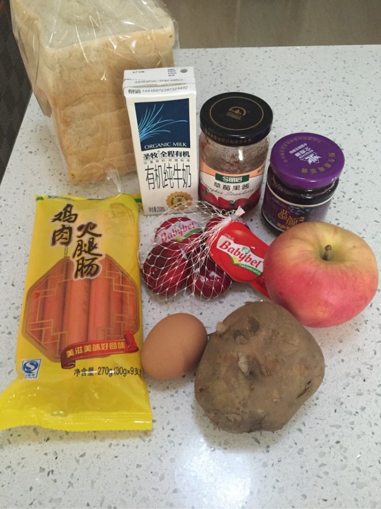 土豆泥三明治步骤1