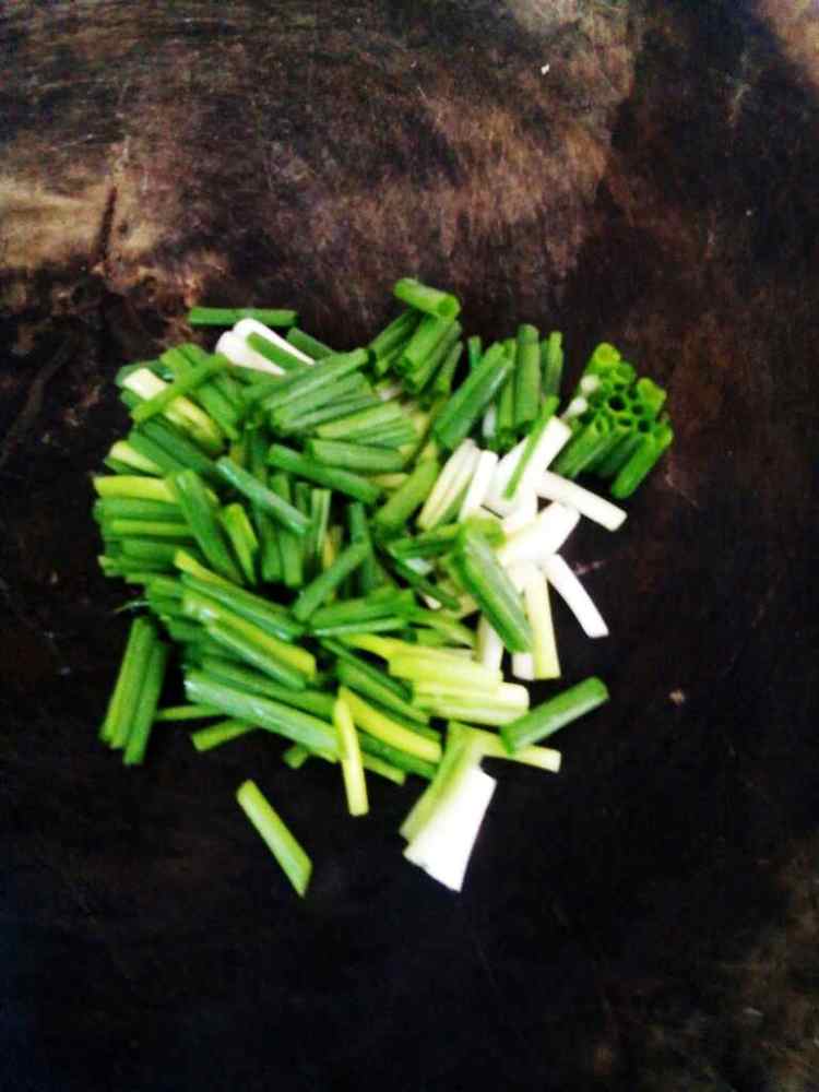青椒火腿炒饼步骤4