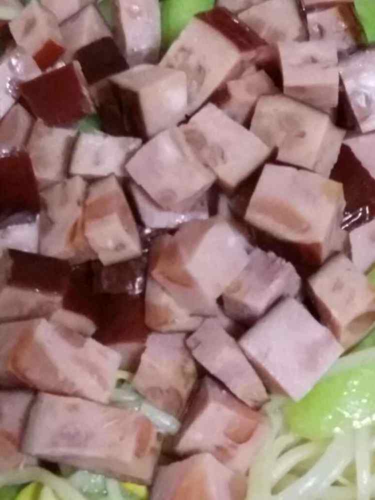 银芽丝瓜火腿丁步骤8