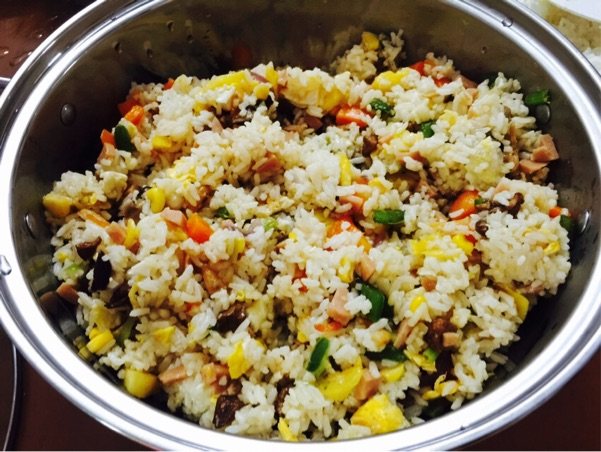 混搭菠萝饭步骤5