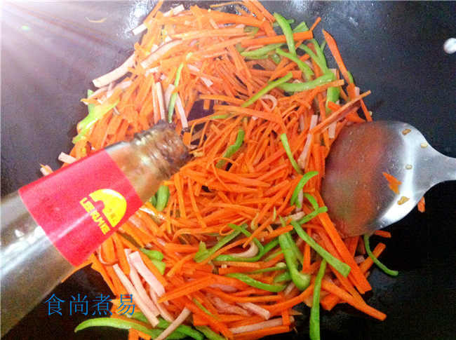 香辣炒三丝步骤9