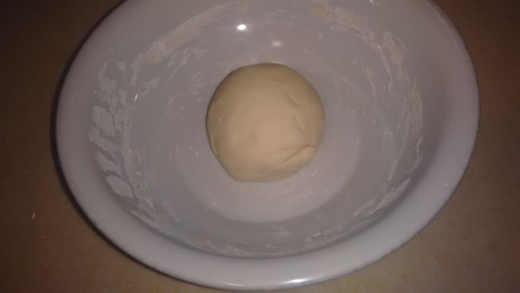 豌豆火腿披萨步骤2
