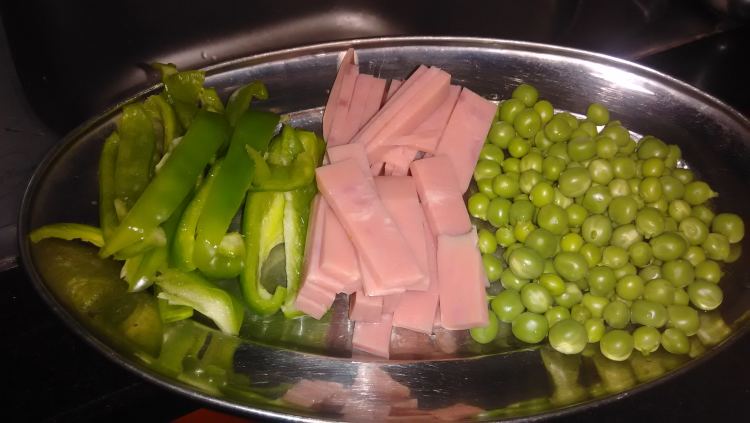 豌豆火腿披萨步骤4