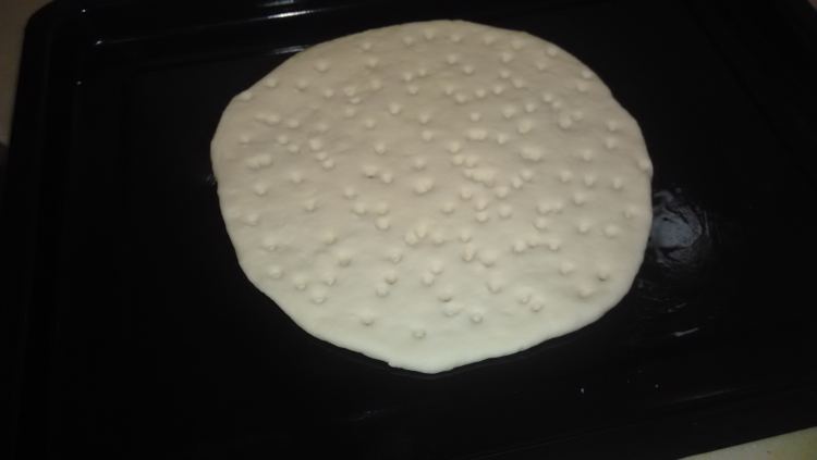 豌豆火腿披萨步骤8