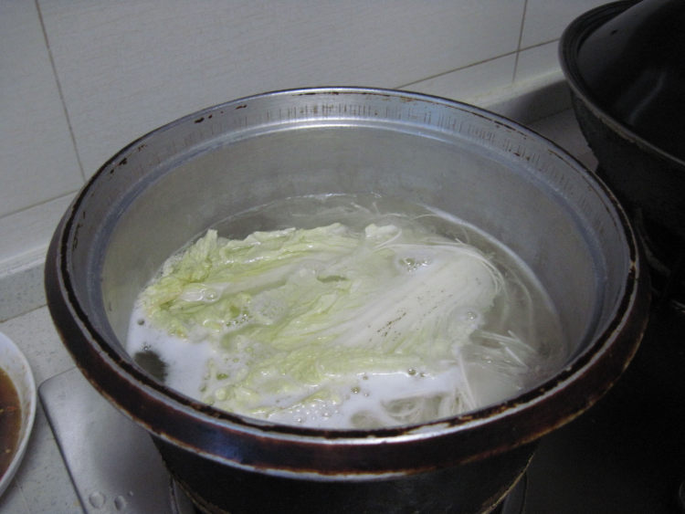 芽白鸡蛋火腿面步骤8