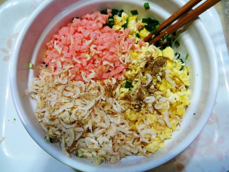 烫面韭菜盒步骤9