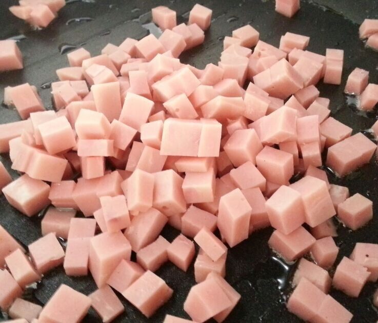 火腿滑蛋步骤6
