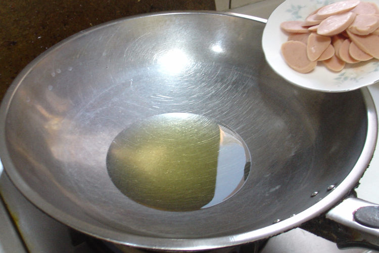 茄子炒火腿步骤7