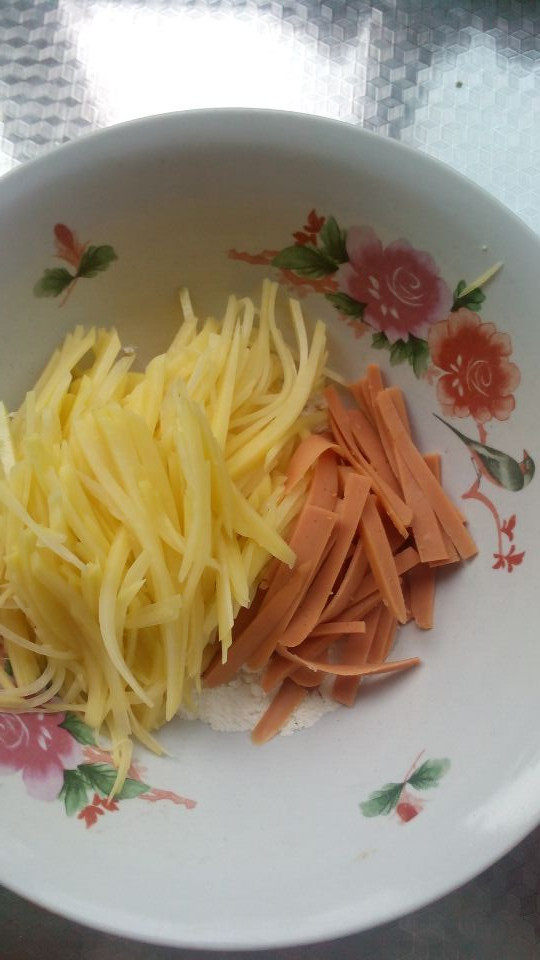 咖喱土豆饼步骤4