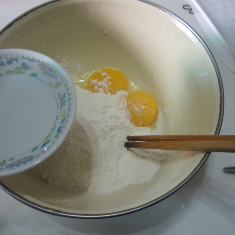 香蕉火腿蛋糕步骤3