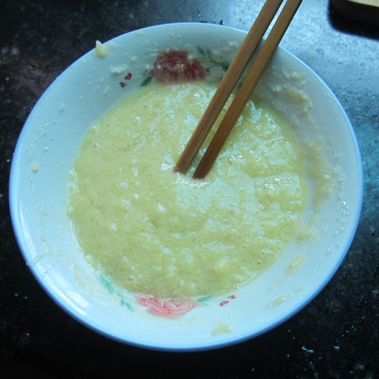 香蕉火腿蛋糕步骤8