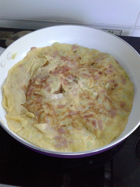 青瓜火腿鸡蛋饼步骤6
