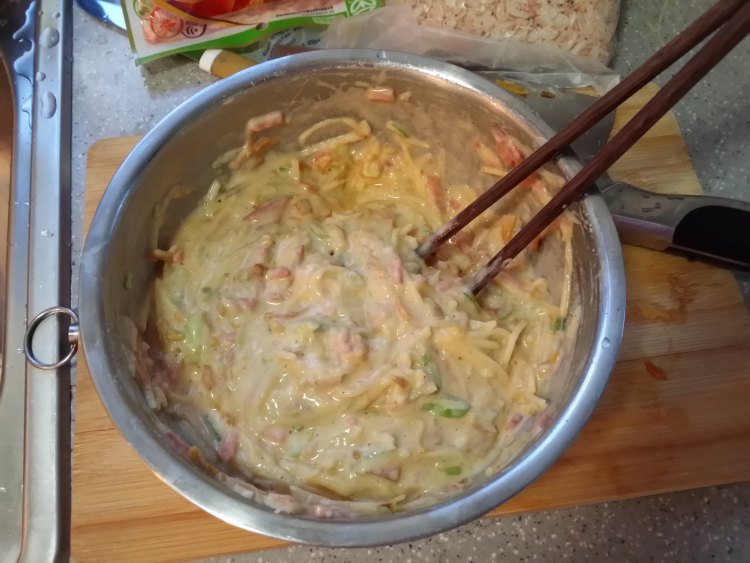 香煎土豆丝饼步骤8