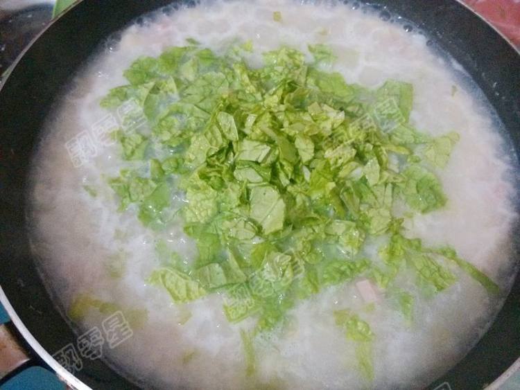 青菜疙瘩汤步骤9