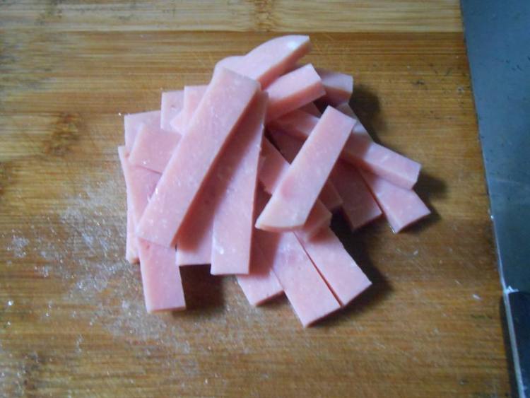 火腿炒土豆丝步骤3