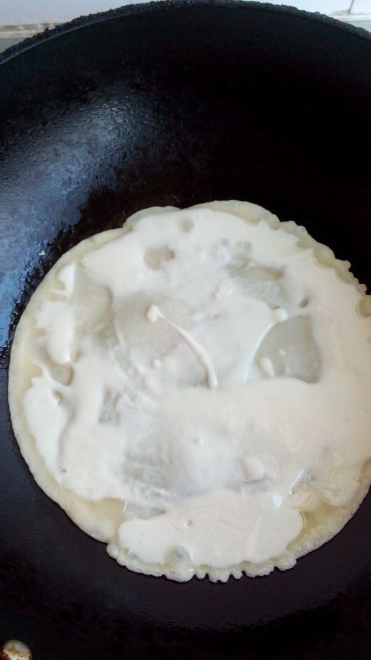 火腿鸡蛋卷饼步骤8