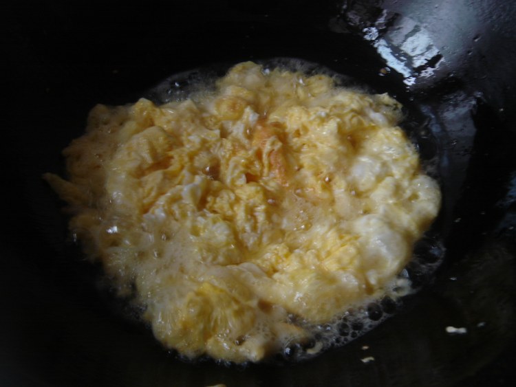 火腿炒饭步骤2