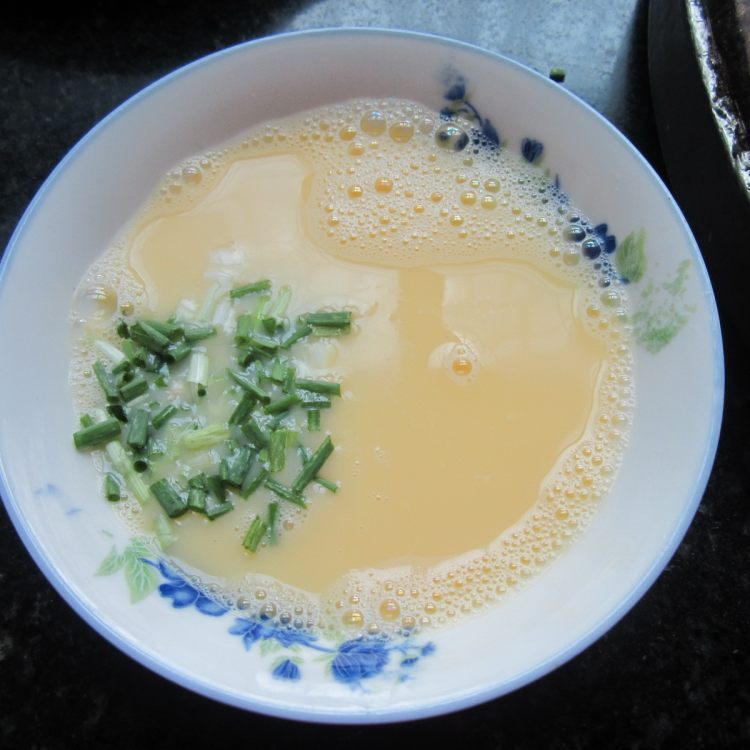 香油香葱火腿蛋羹步骤5